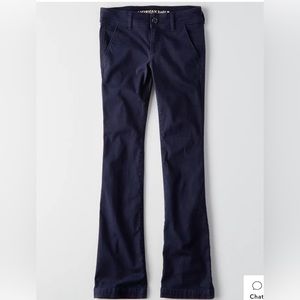 American Eagle Kick Bootcut Pants - Navy blue